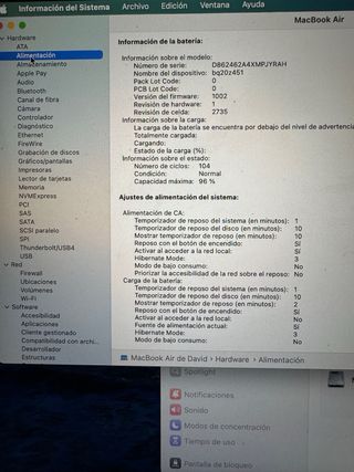 MacBook Air M1 256 GB Impecable