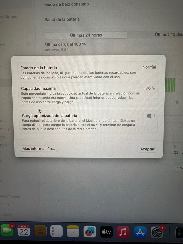 MacBook Air M1 256 GB Impecable