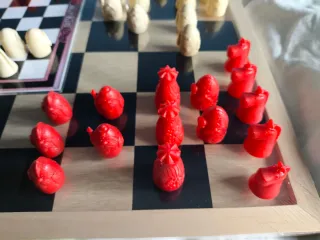 Ajedrez Dunkin Incompleto 57 piezas