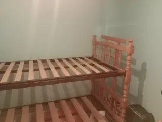 Literas de madera.