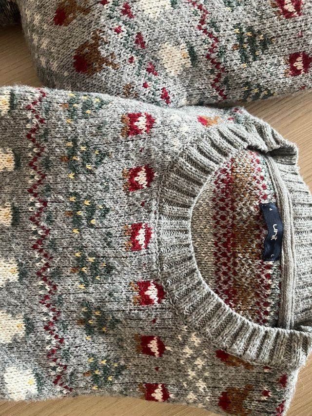 Conjunto 3 jerseys navideños familiares