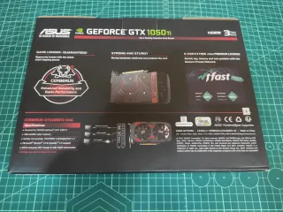 Tarjeta Gráfica Asus GeForce GTX 1050 Ti 4GB