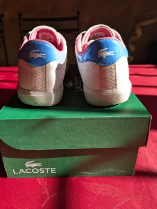 Zapatillas niña Lacoste Talla 34