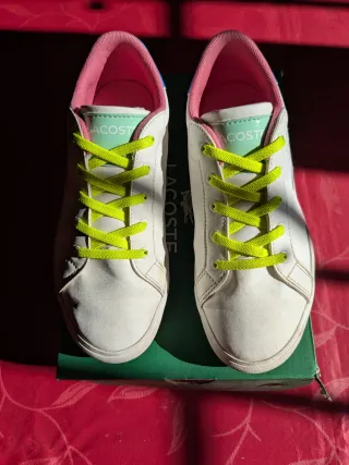 Zapatillas niña Lacoste Talla 34