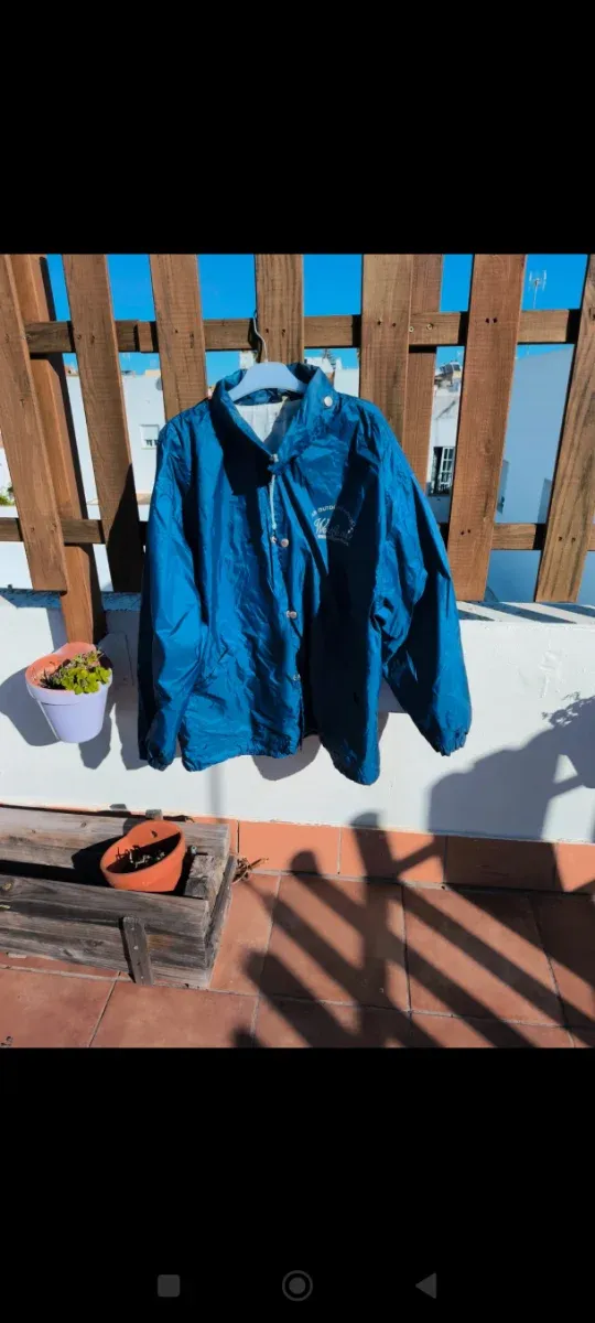 Cortavientos mujer azul talla L