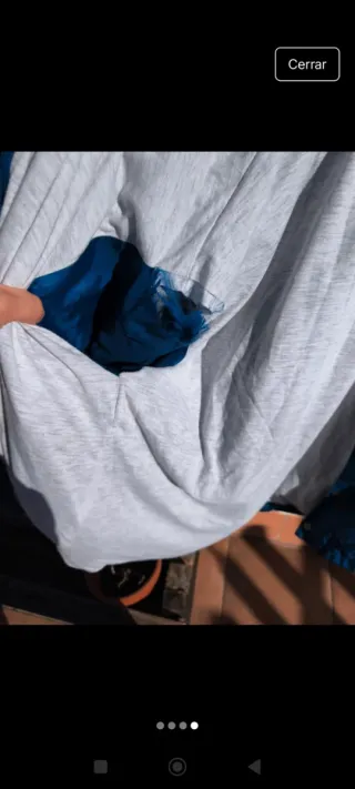 Cortavientos mujer azul talla L