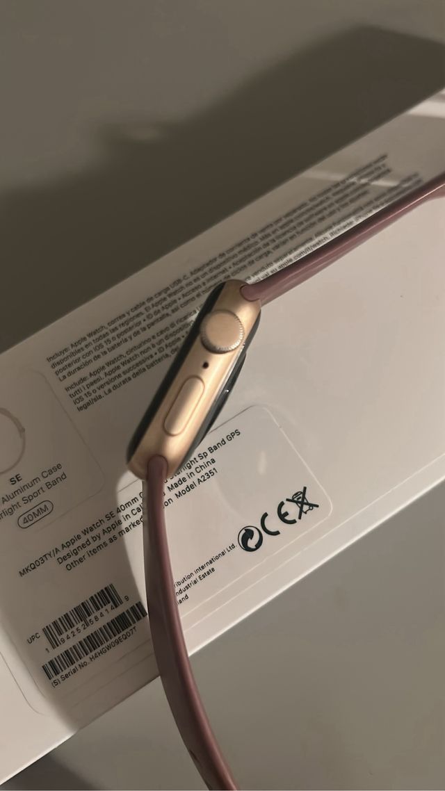 Apple Watch SE 40mm Oro/Rosa