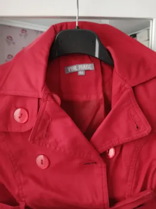 Chaqueta niña roja
