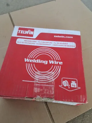 Bobina hilo soldar 0.6mm