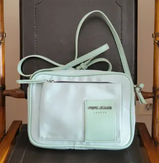 Bolso bandolera Pepe Jeans verde agua