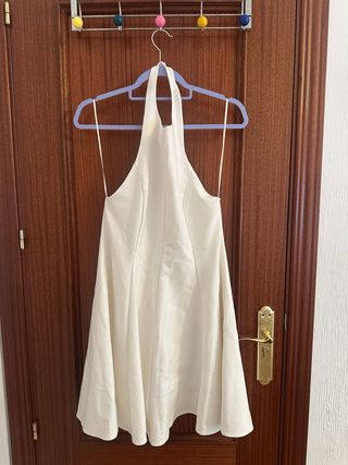 Vestido blanco Zara
