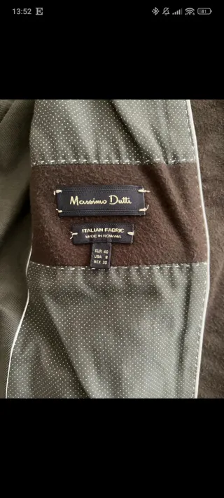 Americana Massimo Dutti Mujer Talla 40