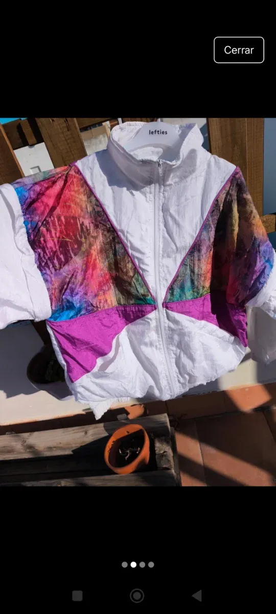 Cortavientos mujer multicolor