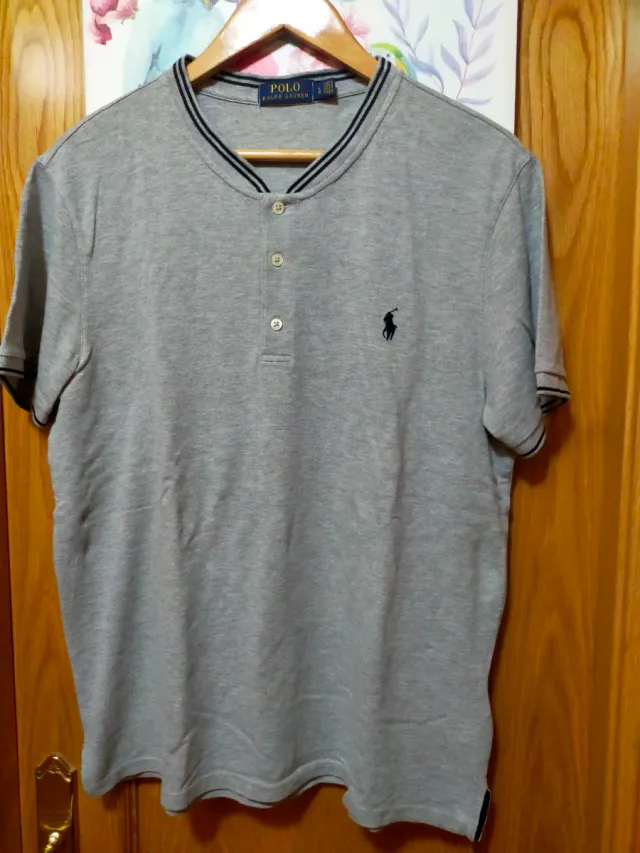 Polo Ralph Lauren Camiseta Gris Talla L