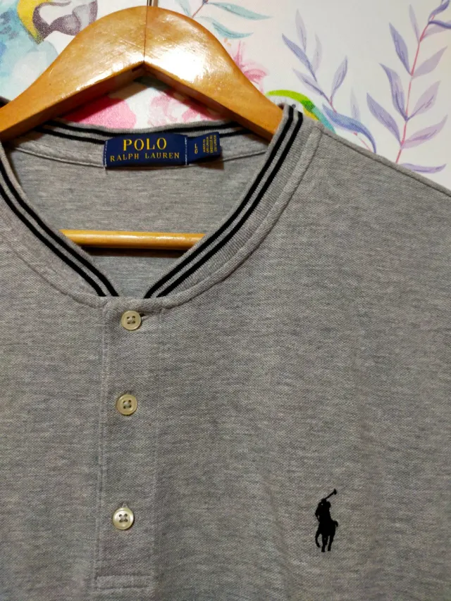 Polo Ralph Lauren Camiseta Gris Talla L