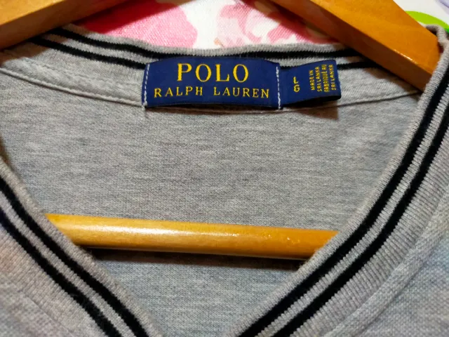 Polo Ralph Lauren Camiseta Gris Talla L