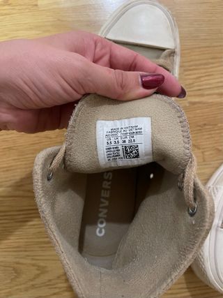 Converse Beige Talla 36