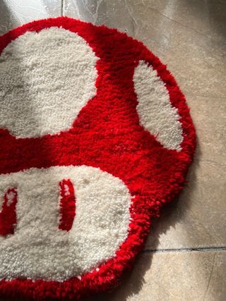 Alfombra Champiñón Mario Bros