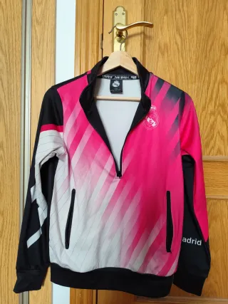 Chaqueta Real Madrid Rosa y Negra