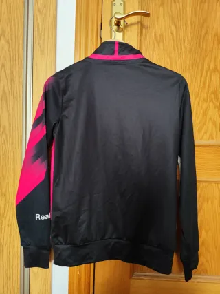 Chaqueta Real Madrid Rosa y Negra