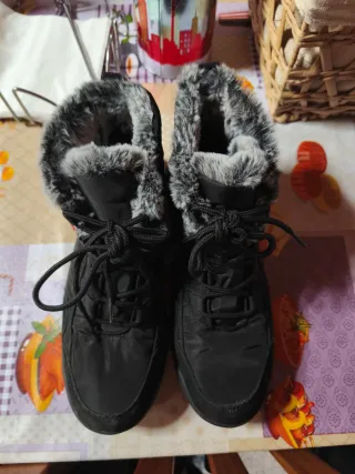 Botines invierno waterproof negros