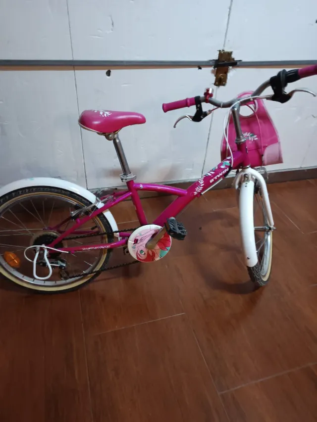 Bicicleta infantil rosa