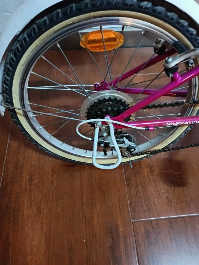 Bicicleta infantil rosa