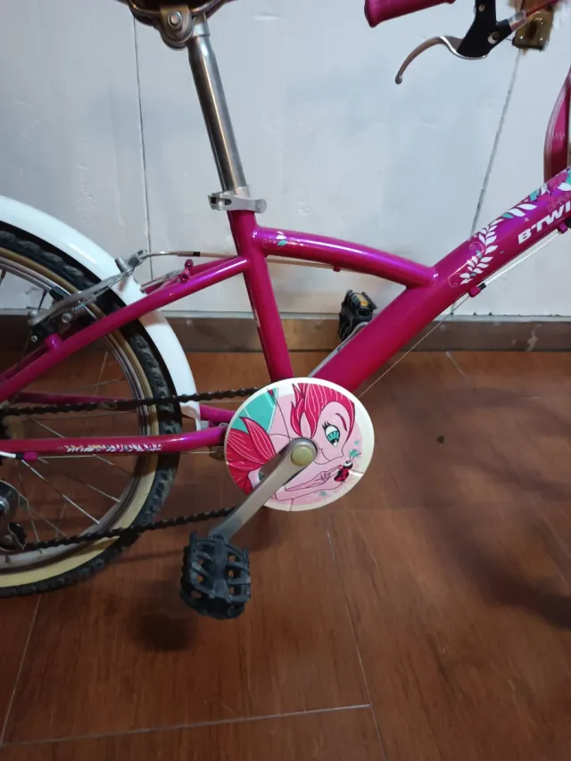 Bicicleta infantil rosa