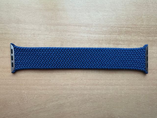 Apple Watch 44mm Atlantic Blue Braided Solo Loop 6