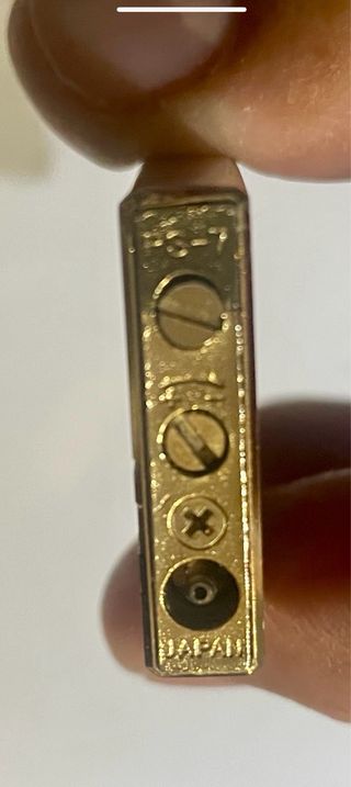 Mechero Sra. P3-7 Chapado Oro 14k Japon