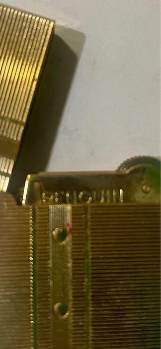 Mechero Sra. P3-7 Chapado Oro 14k Japon