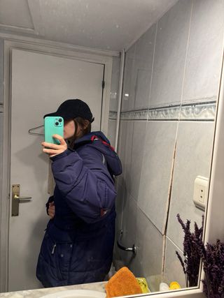 Anorak vintage azul