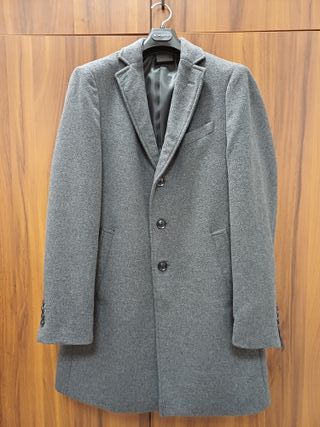 Cappotto Sorbino Uomo Taglia 48 Grigio