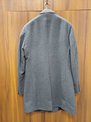 Cappotto Sorbino Uomo Taglia 48 Grigio