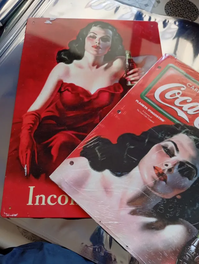 Placas de Publicidade Coca Cola Fanta