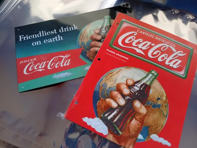 Placas de Publicidade Coca Cola Fanta