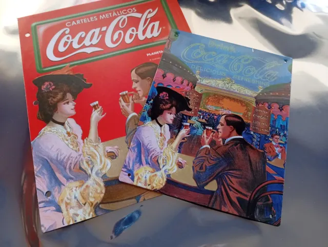 Placas de Publicidade Coca Cola Fanta