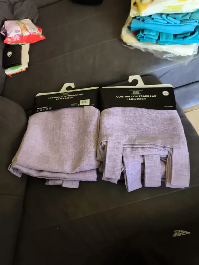 Cortina TERMUSSI 140x250cm Lino Morado