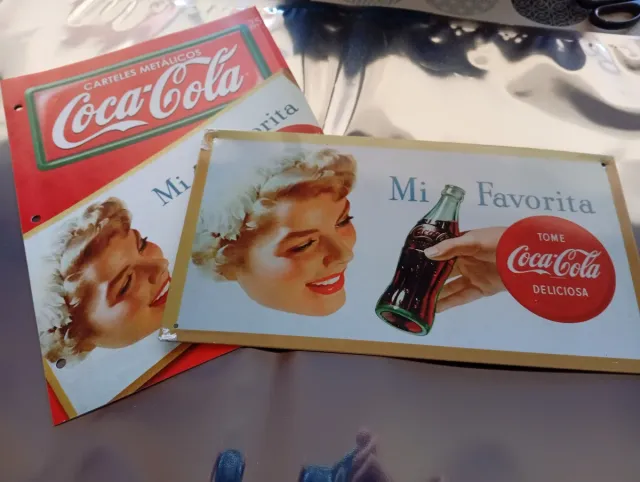 Placas Publicidade Coca-Cola