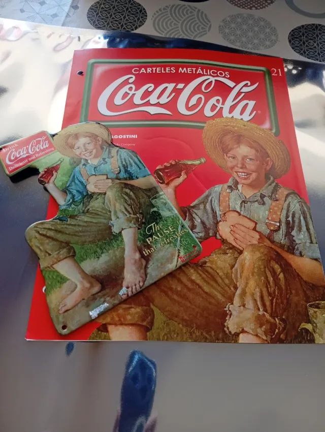 Placas Publicidade Coca-Cola