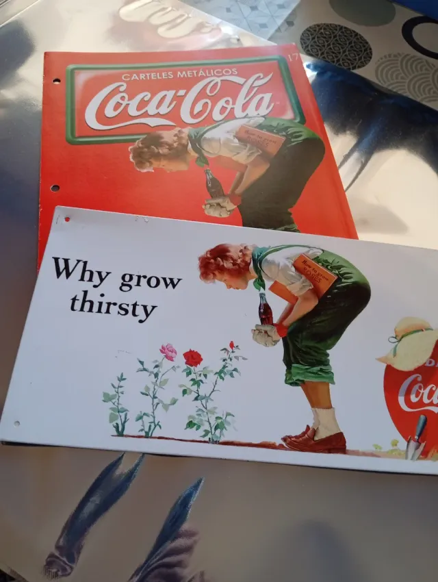 Placas Publicidade Coca-Cola