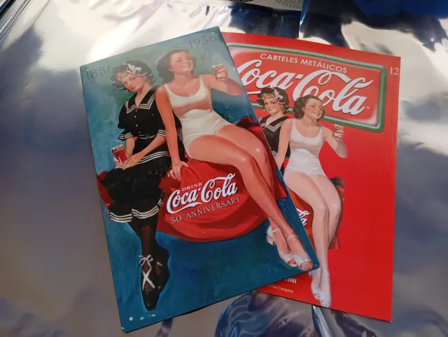 Placas Publicidade Coca-Cola