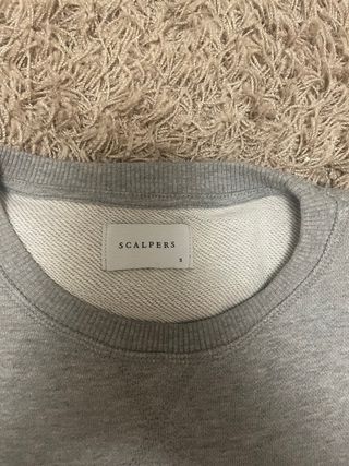 Sudadera Scalpers Gris Talla S