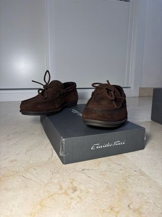 Mocasines Emidio Tucci Ante Marrón