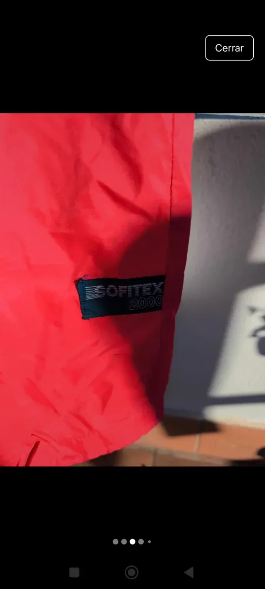 Cortavientos vintage mujer