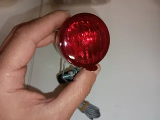 Fanale posteriore bici vintage cromato