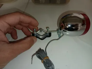 Fanale posteriore bici vintage cromato