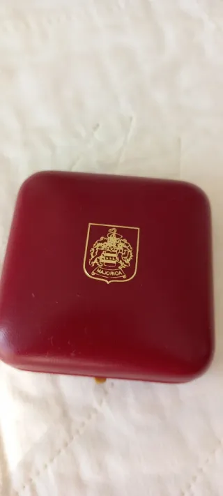 Pendientes Majorica Perla Baño Oro Plata Ley