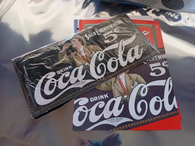 Placas Publicidade Coca Cola