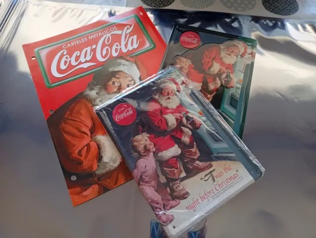 Placas Publicidade Coca Cola